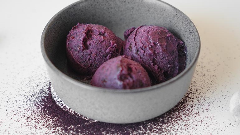 Image of Grape & Acai Nice Cream Recipe