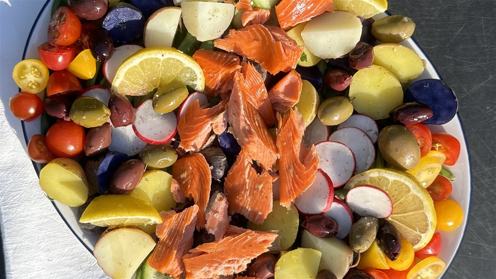 Image of Smoked Salmon Niçoise Salad