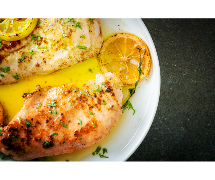 Image of Once the flounder is done baking, remove it from the oven and transfer the fillets to serving plates.Spoon the lemon butter garlic sauce over the flounder fillets.Garnish with additional chopped parsley if desired.Serve hot and enjoy your delicious Baked Flounder...