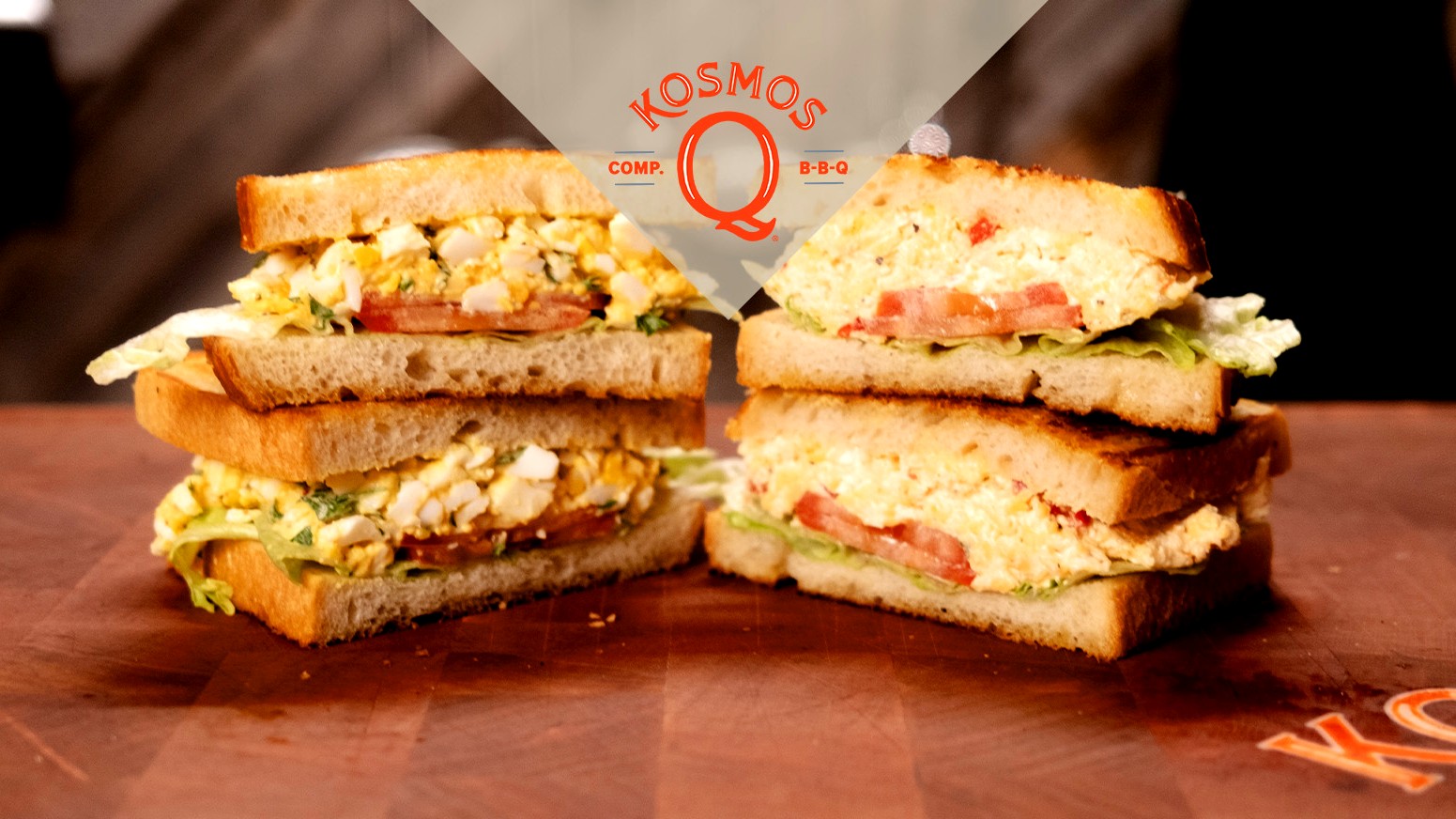 Image of Egg Salad Sandwich VS Pimento Cheese Sandwich