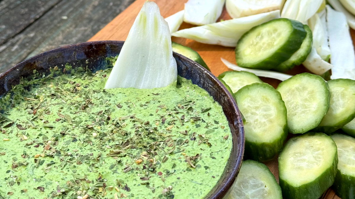 Wild Green Goddess Dressing