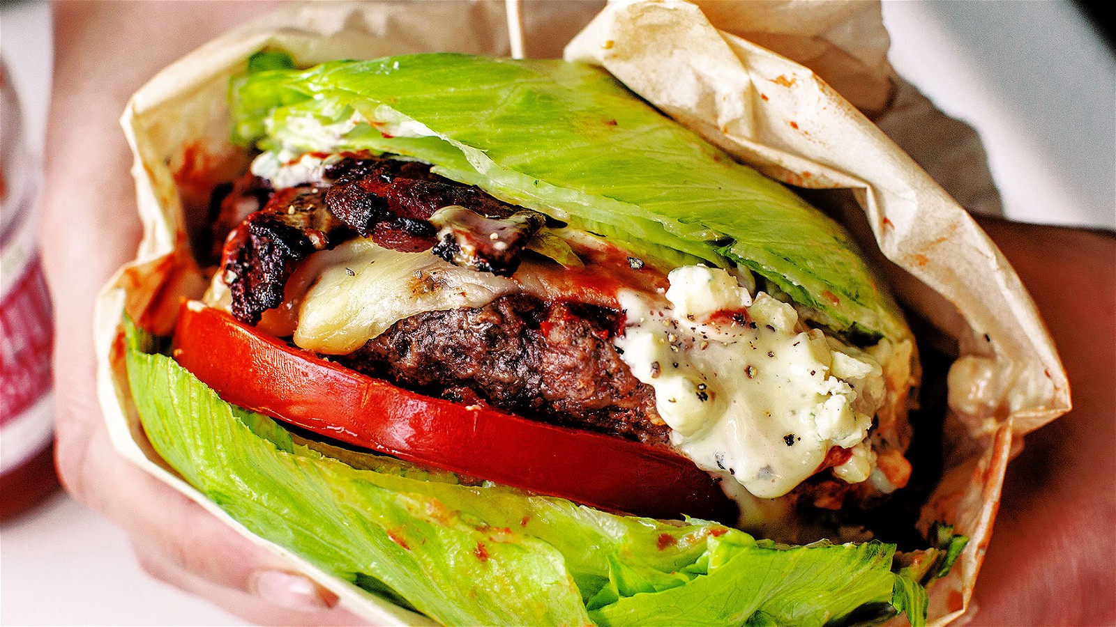 Image of Blue Cheese and Bacon Burger