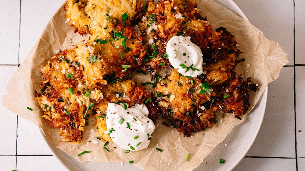 Image of Sweet Potato & Poblano Fritters