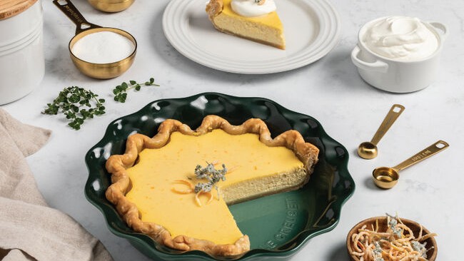 Image of Citrus Thyme Ricotta Pie