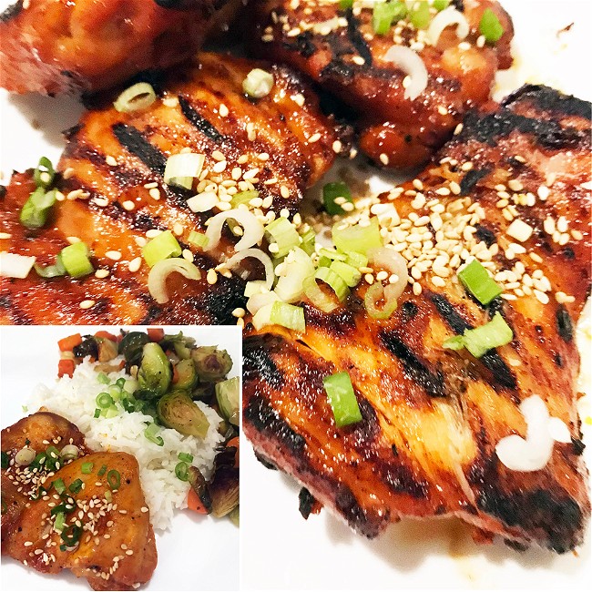 Image of Korean Inspired Chicken Thighs