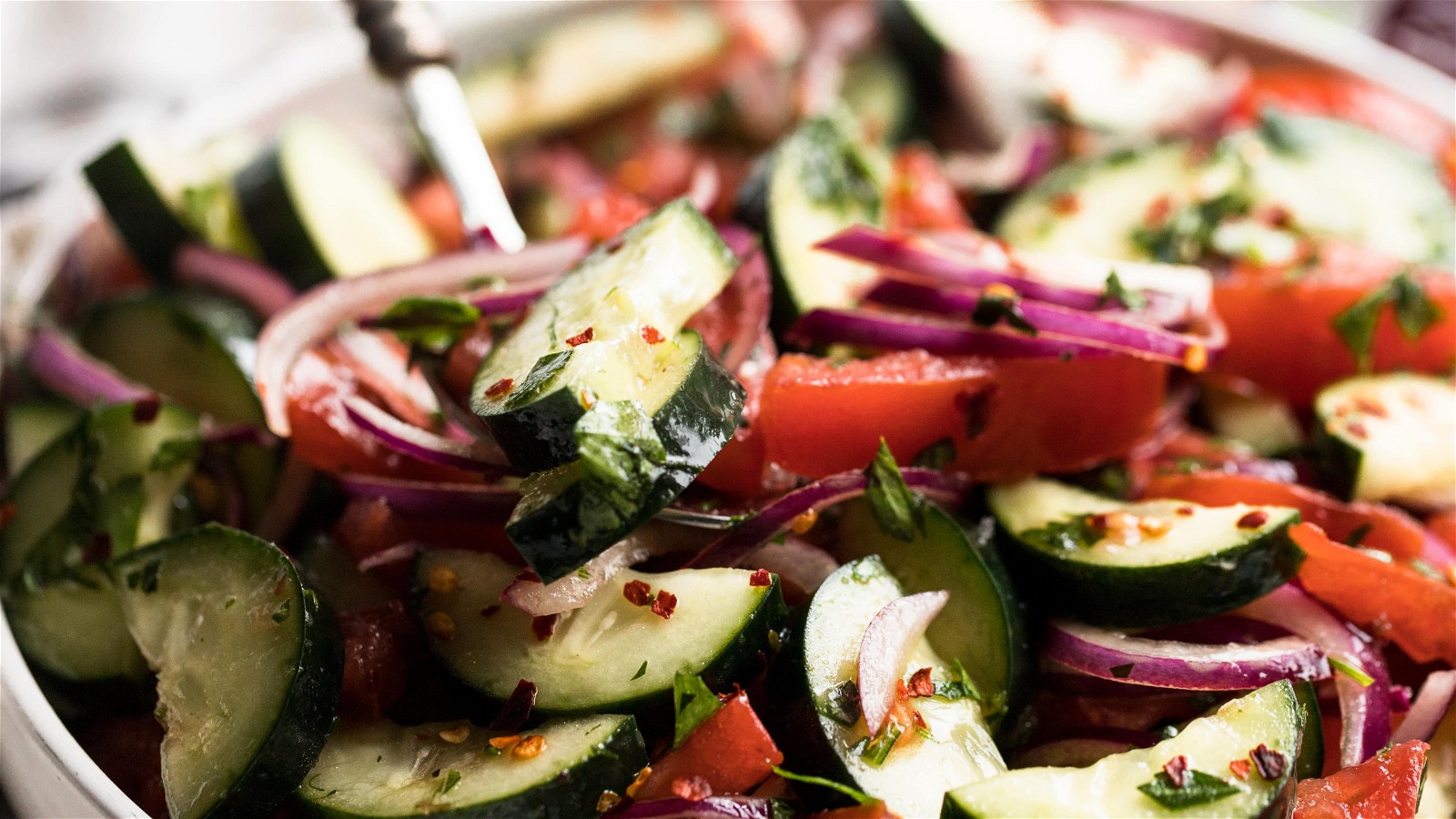 Image of Cucumber Tomato Salad