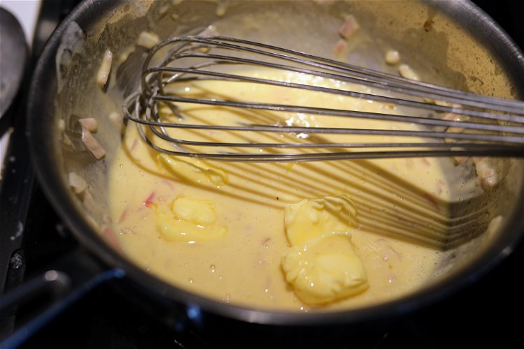 Image of Cut your stick of butter into about 5 or 6...