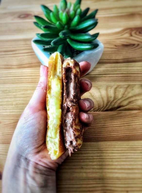 Pancakes fourrés