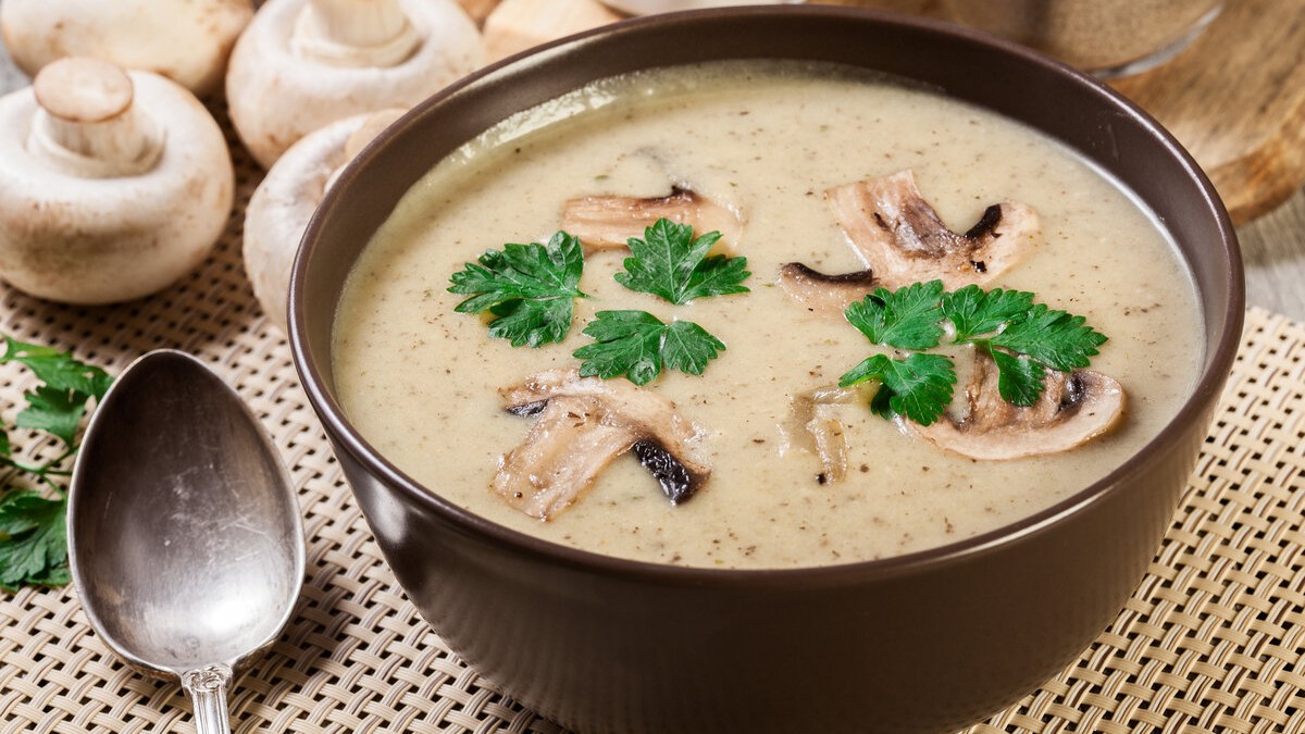 Image of Gombaleves - Hungarian Mushroom Soup