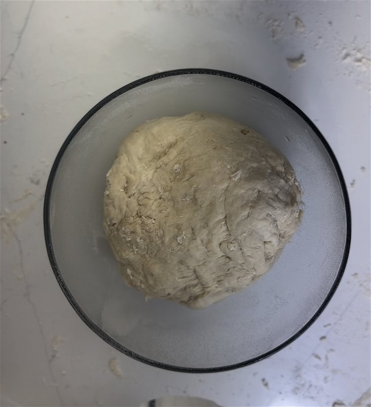 Image of Place your dough into a bowl with about a Tablespoon...