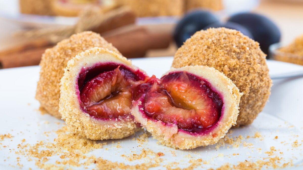 Image of Szilvás Gombóc - Hungarian Plum Dumpling