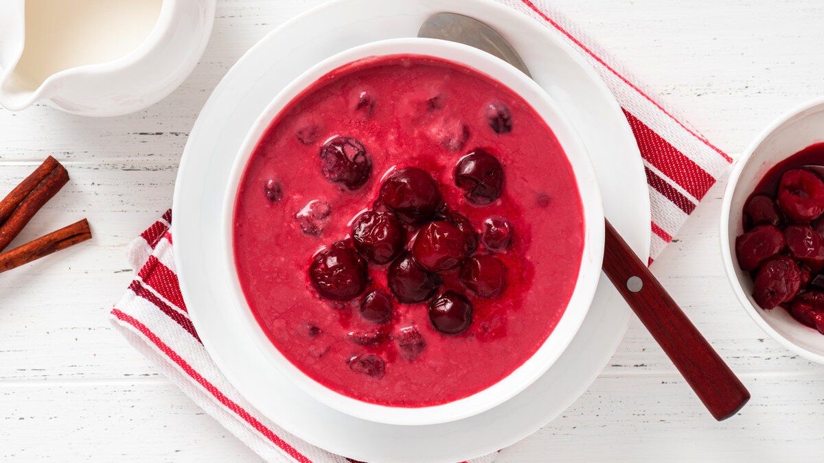 Image of Gyümölcsleves - Hungarian Fruit Soup