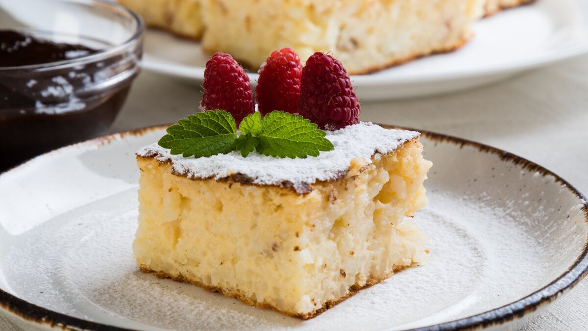 Image of Rizskoch - Hungarian Rice Pudding Cake