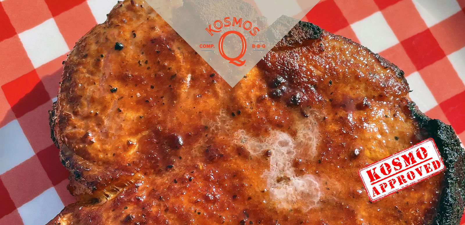 Cherry Apple Cowboy Cut Chops Recipe - Kosmos Q BBQ Products