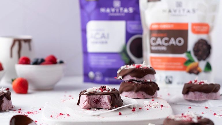 Image of Acai Yogurt Bites Recipe