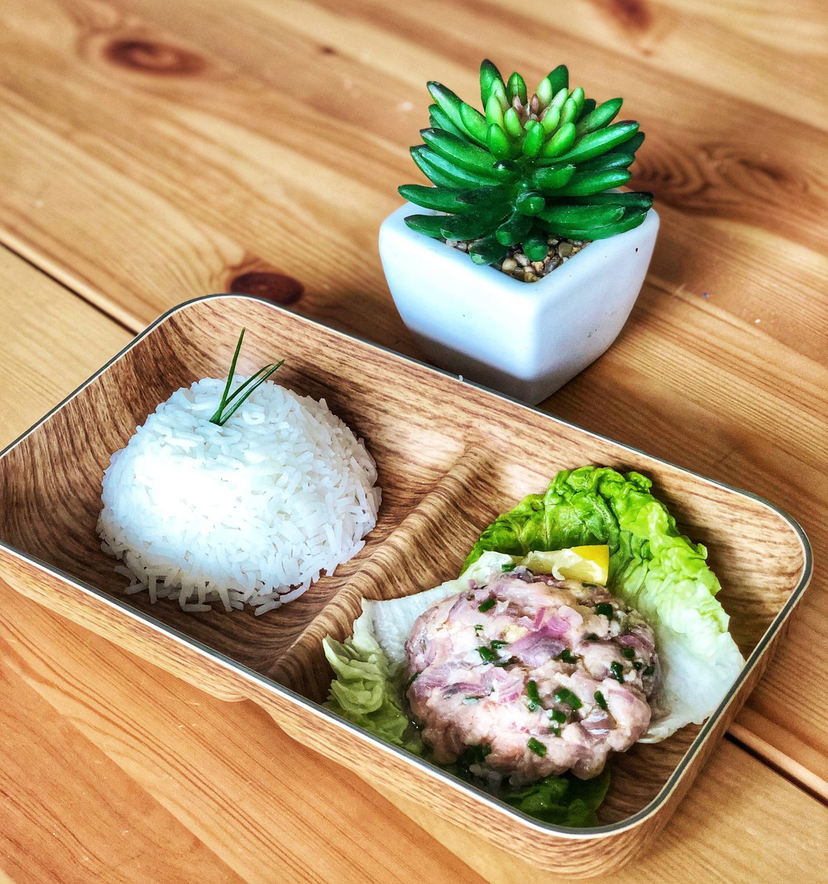 Tartare sucré-salé healthy