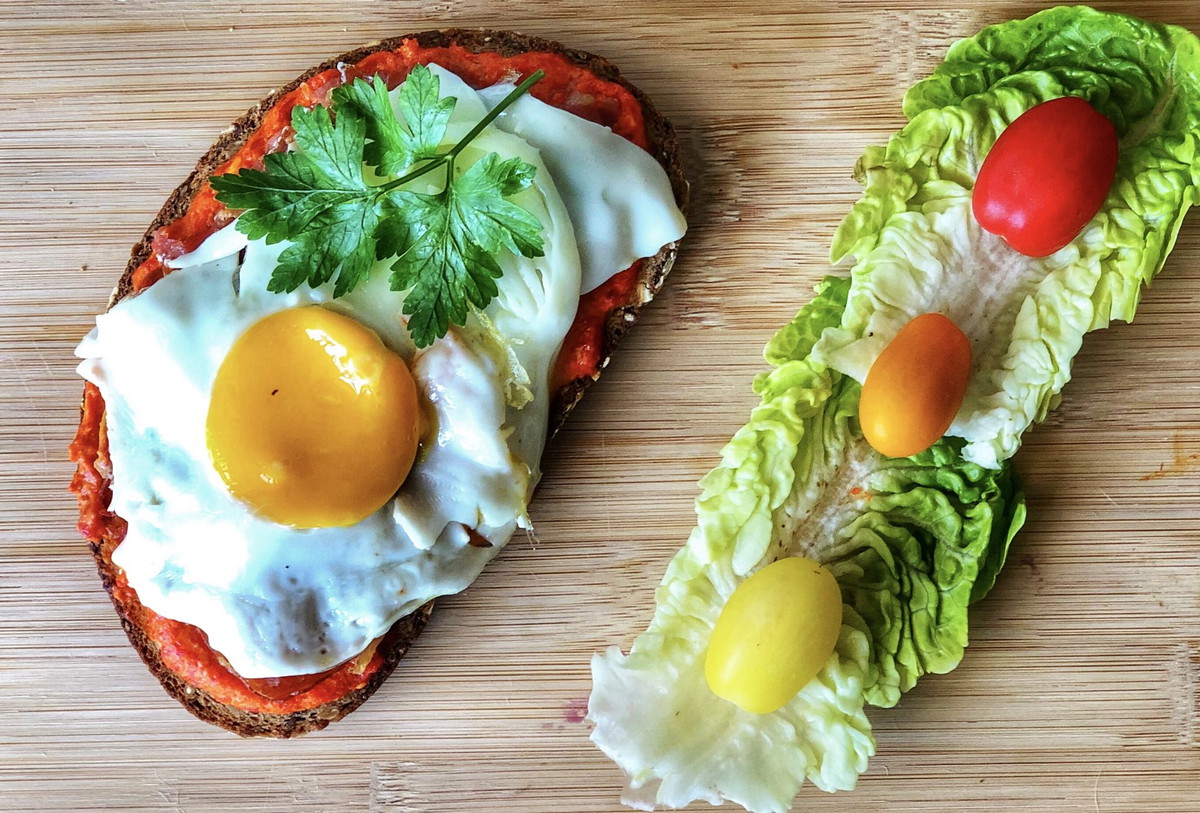 Bruschetta healthy