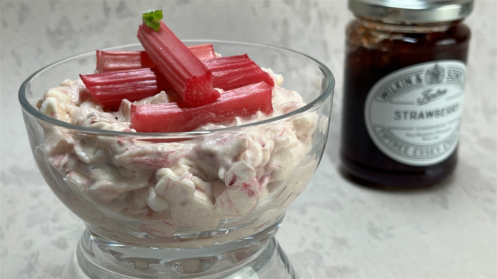 Image of Rhubarb & Strawberry ‘Mess’