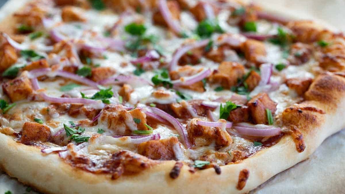 Image of Homemade BBQ Chicken Pizza