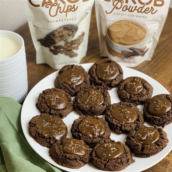 Image of CARAMEL CAROB COOKIES