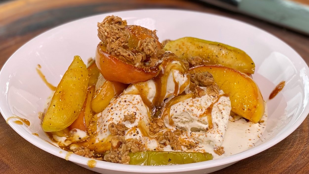 Image of Bourbon Butter Apple Crumble
