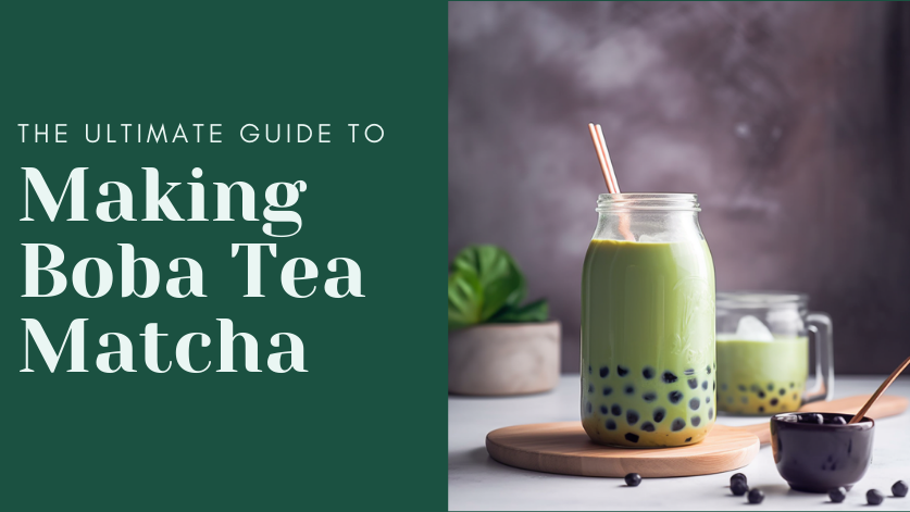 Image of Easy Boba Tea Matcha Recipe: A Delightful Fusion of Tradition and Trend