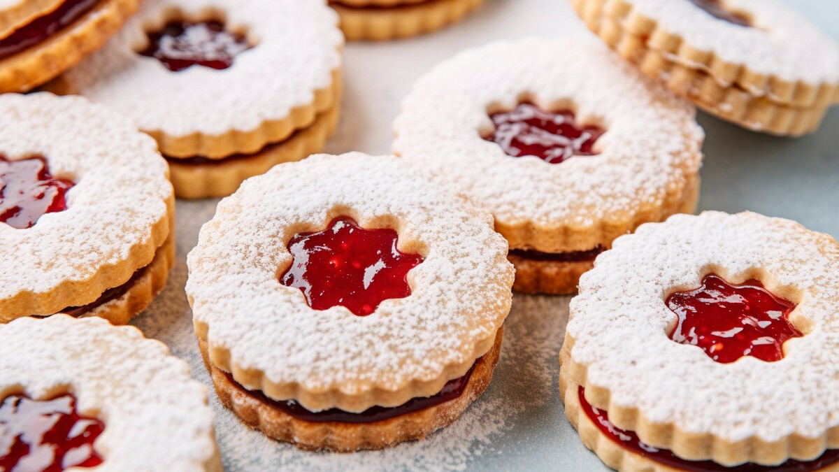 Image of Linzer – Apricot Torte Biscuit