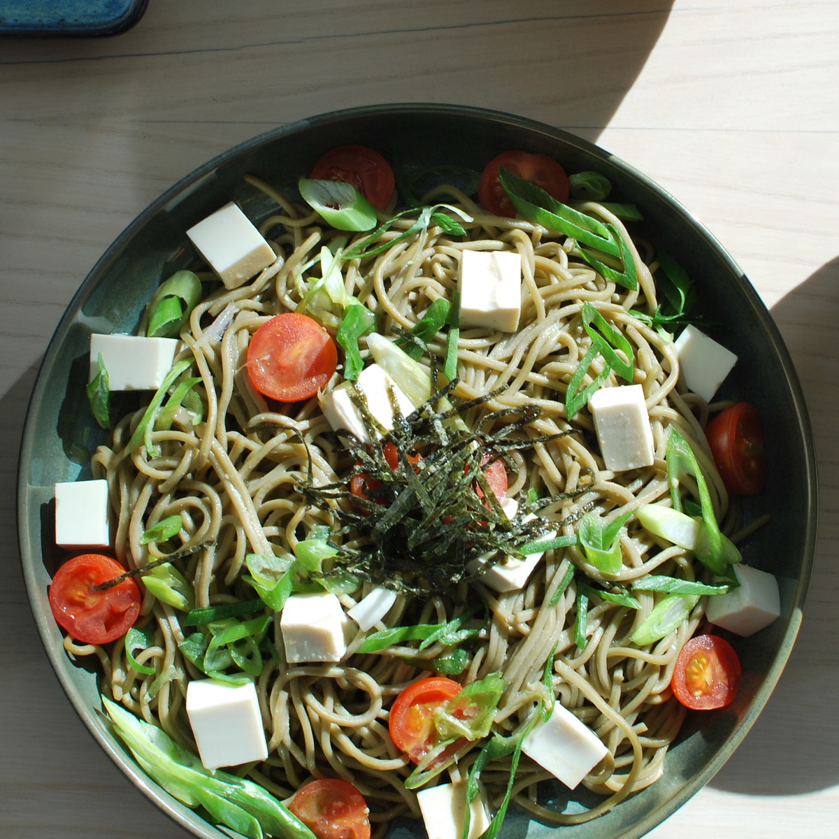 Recette Salade de soba vegan
