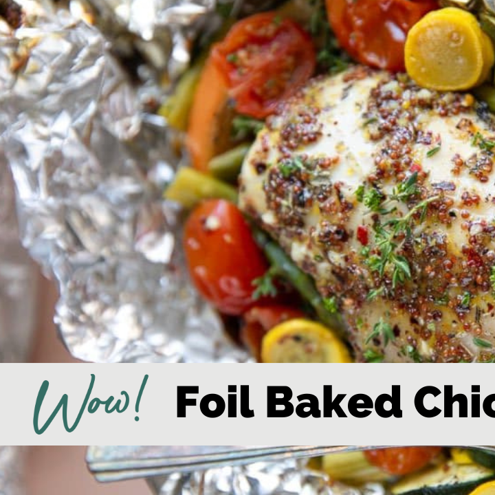 Foil Baked Chicken Vegetables – Stacey Hawkins