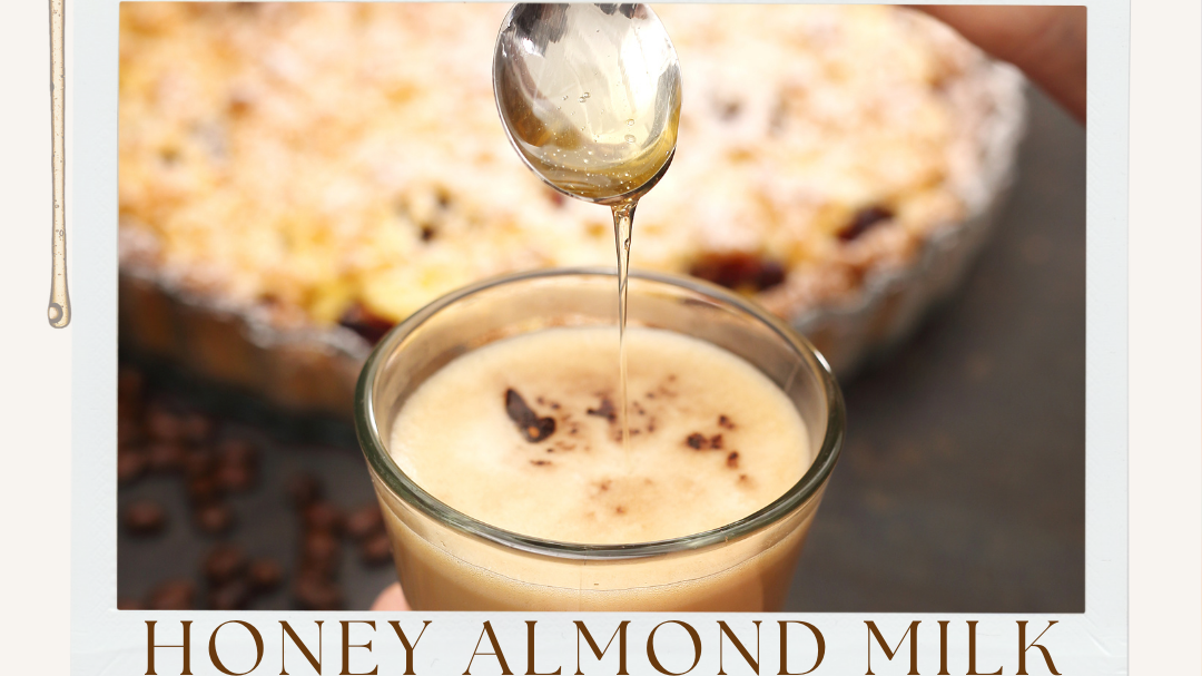 Image of Wabi Coffee Recipes: Honey Almond Milk Flat White 