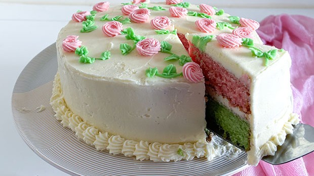Image of Ribbon Cake