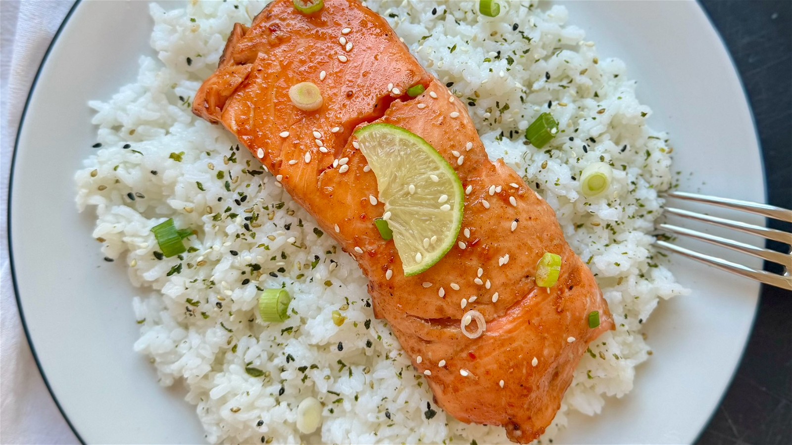 Image of Easy Air Fryer Teriyaki Salmon