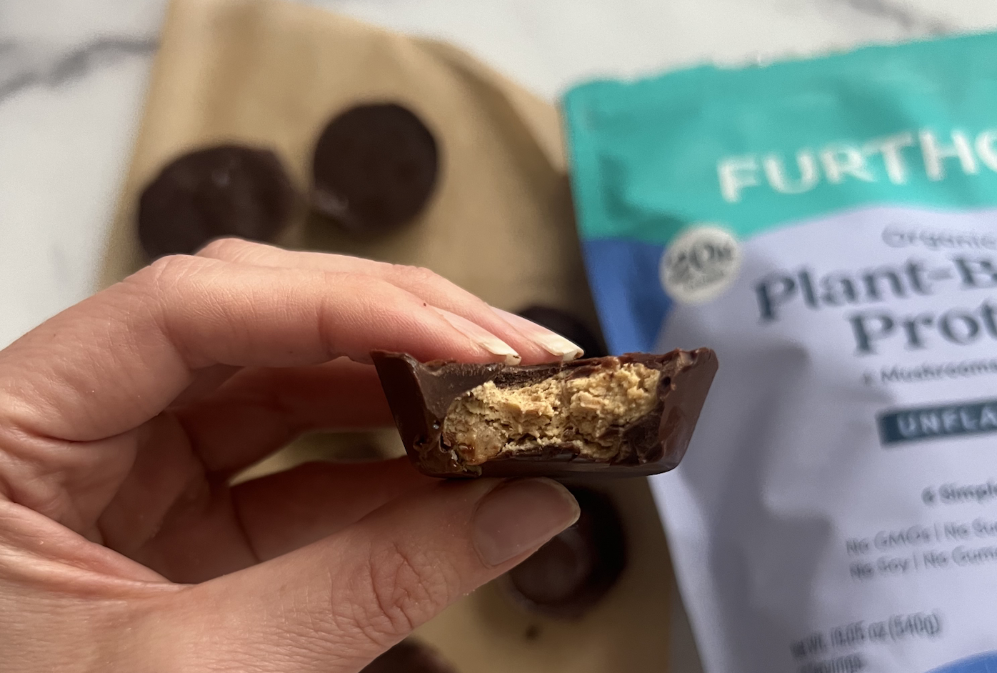 Image of Protein Almond Butter Cups (12 mini cups)