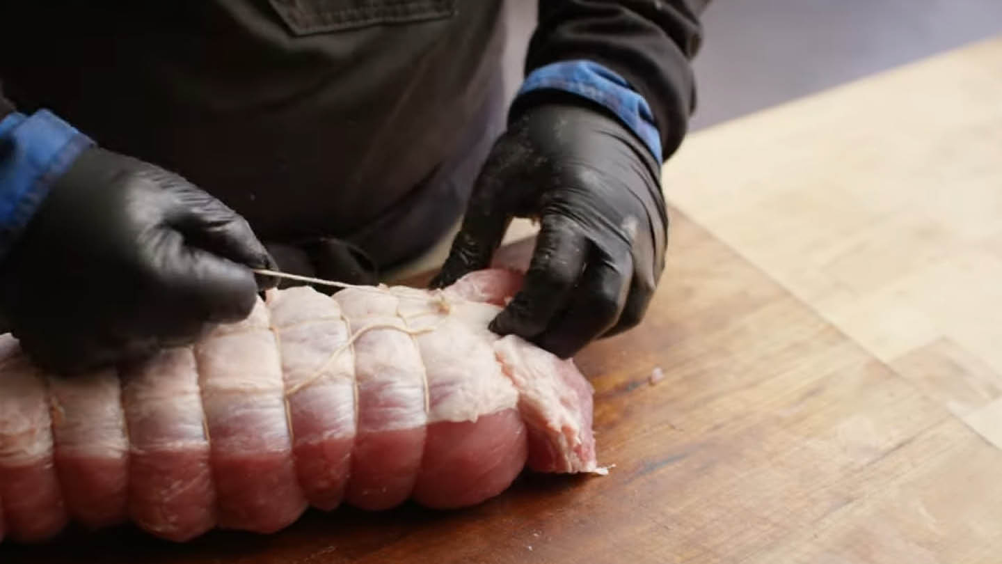how to tie a roast with twine