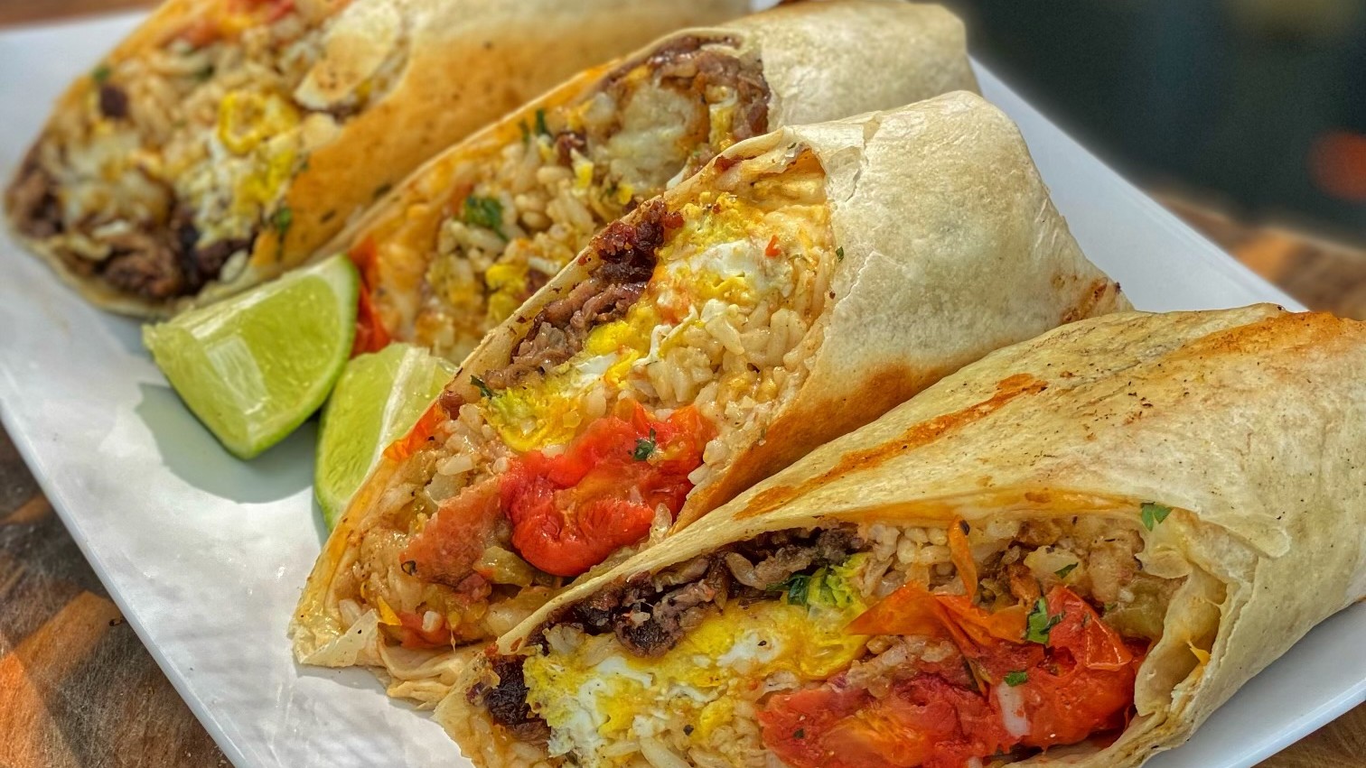 Image of Loaded Steak Burritos