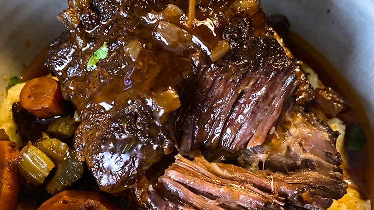 Image of Slow-Cooked Braised Beef Short Ribs