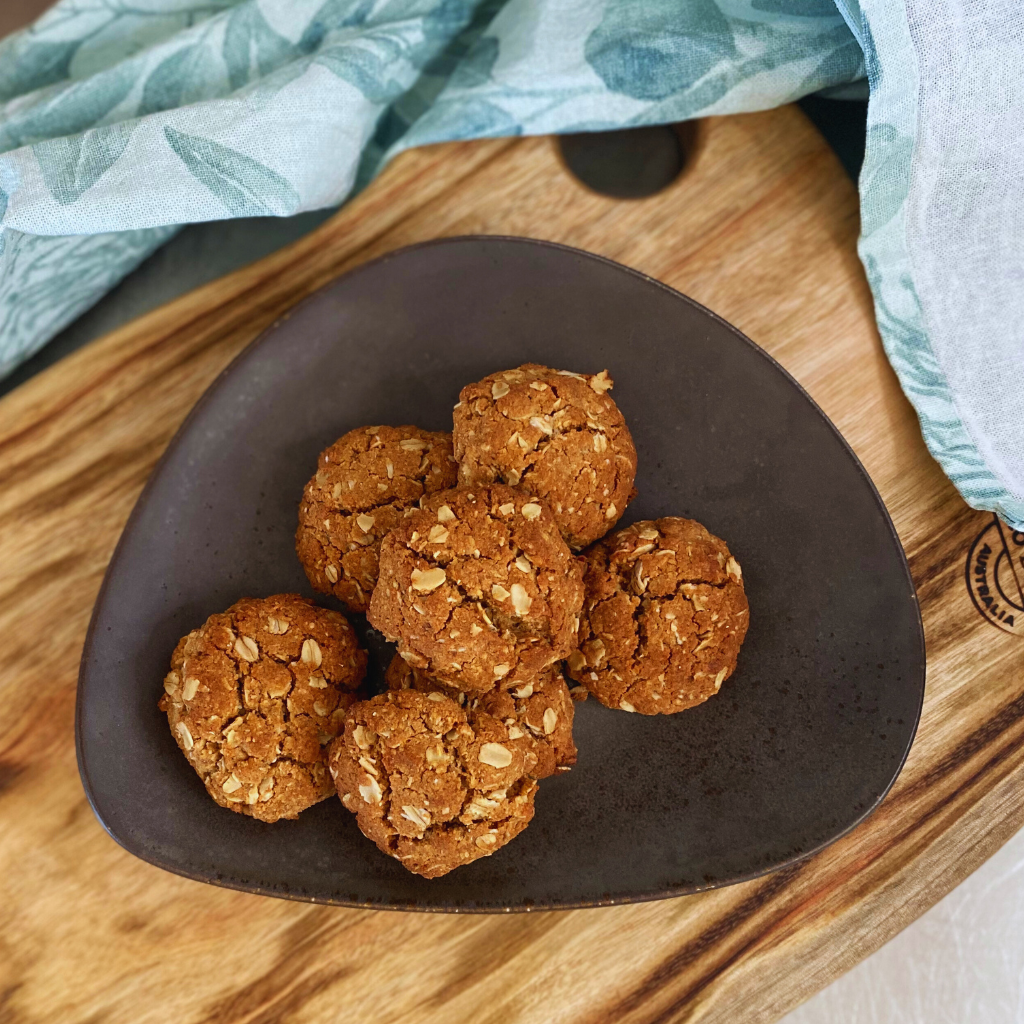 Spiced Anzac Biscuits