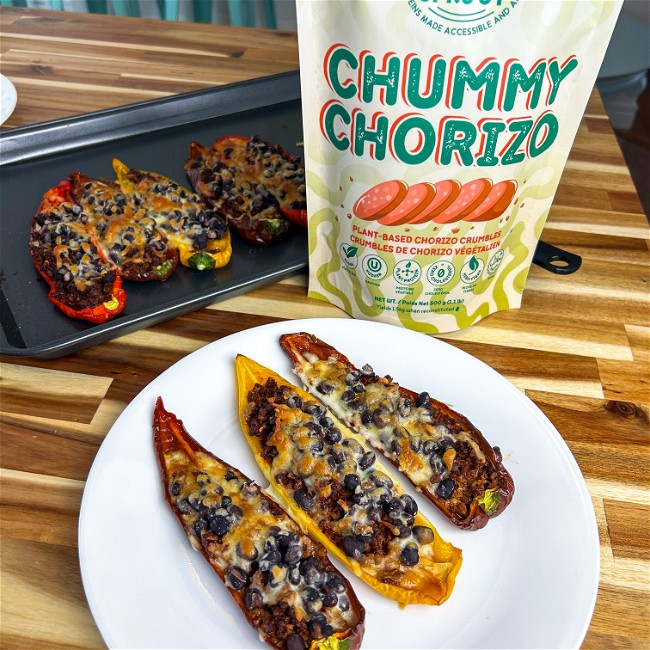 Image of Chorizo Bean Boats