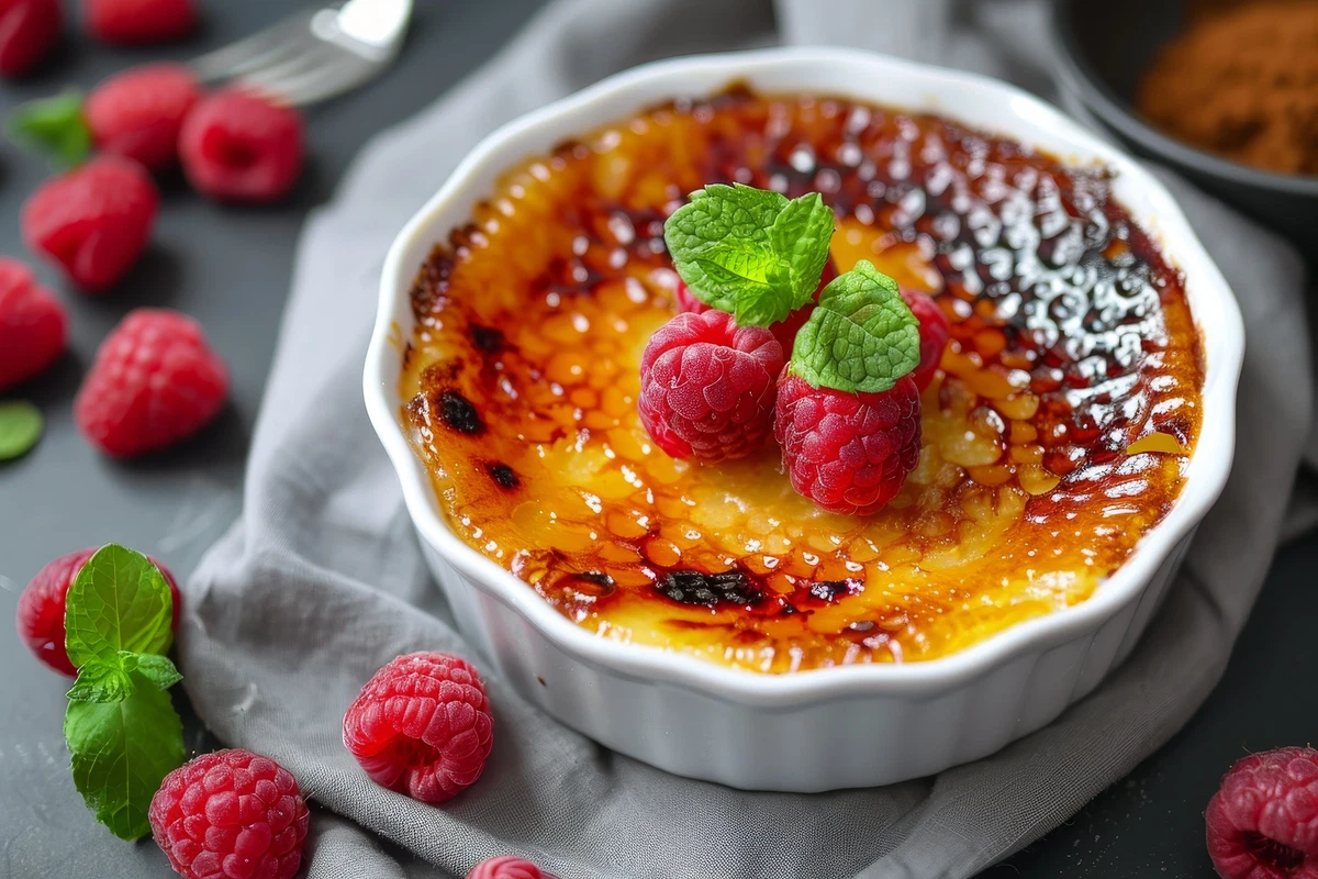 La meilleure recette de la crême brûlée