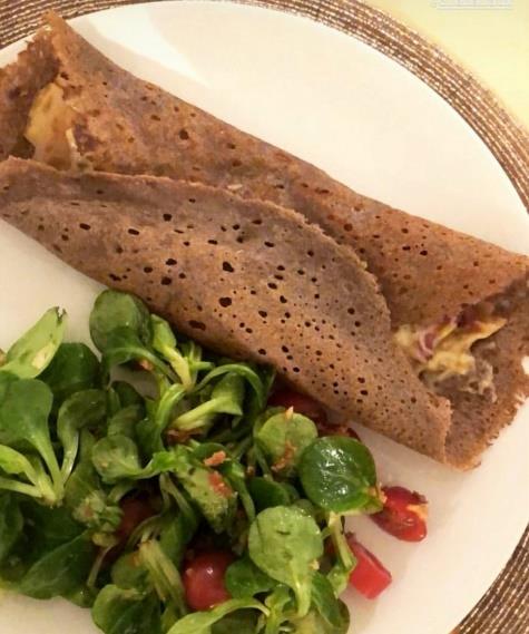 Crêpes à la farine de sarasin