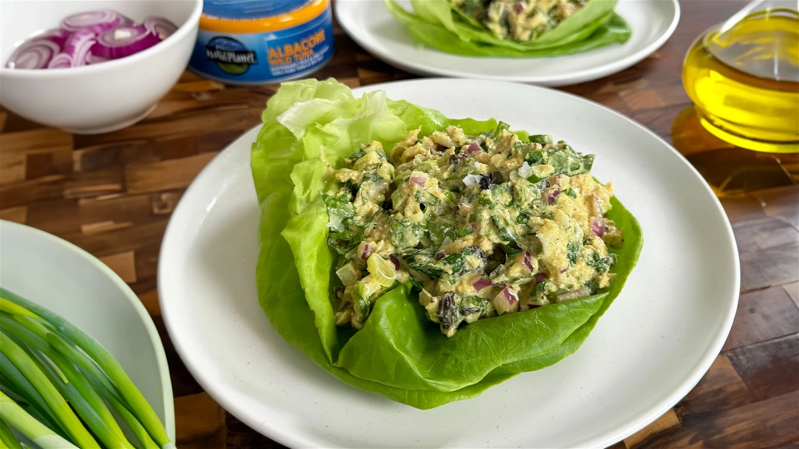 Curry Tuna Salad Cups | Wild Planet Foods recipe