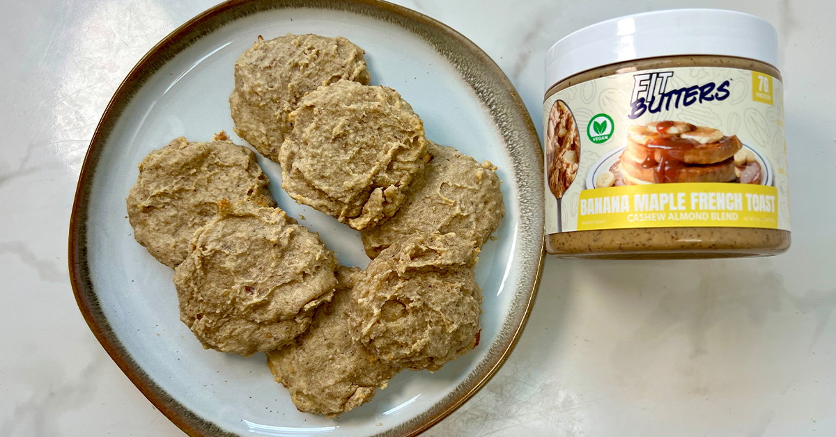 Fit Butters Banana Maple French Toast Breakfast Cookies
