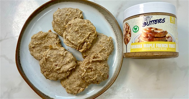 Image of Fit Butters Banana Maple French Toast Breakfast Cookies
