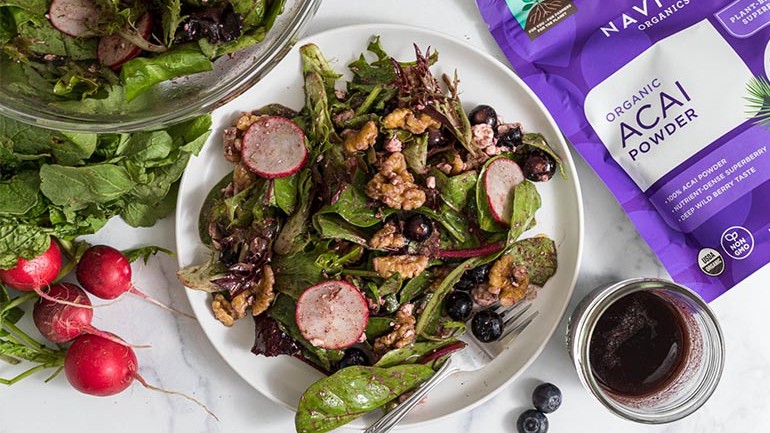 Image of Spring Salad with Acai Vinaigrette