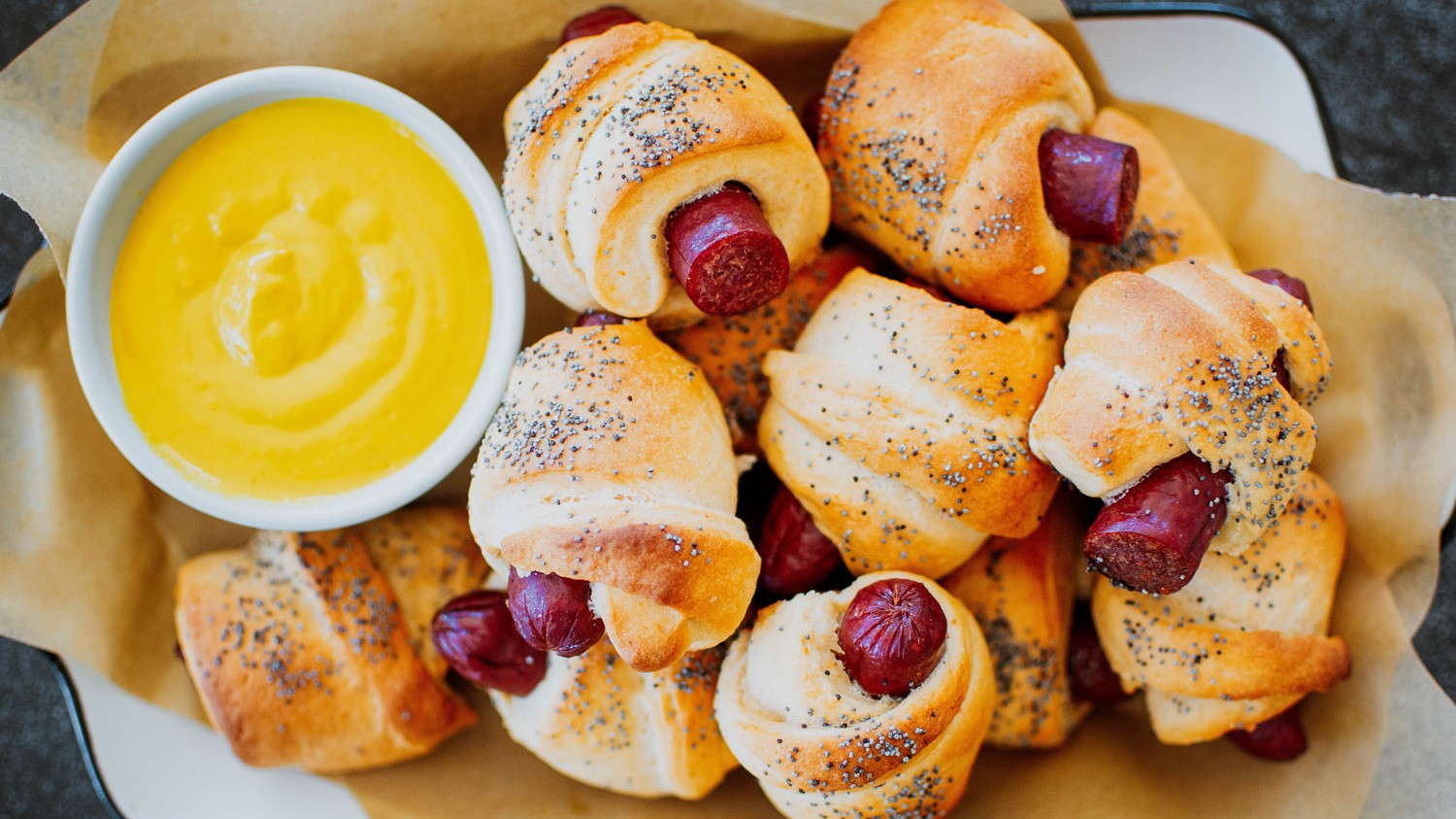 Image of Honey Chili Pigs in a Blanket