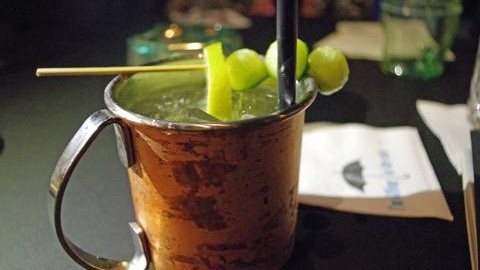 Image of Moscow Mule mit Ingwer Shot