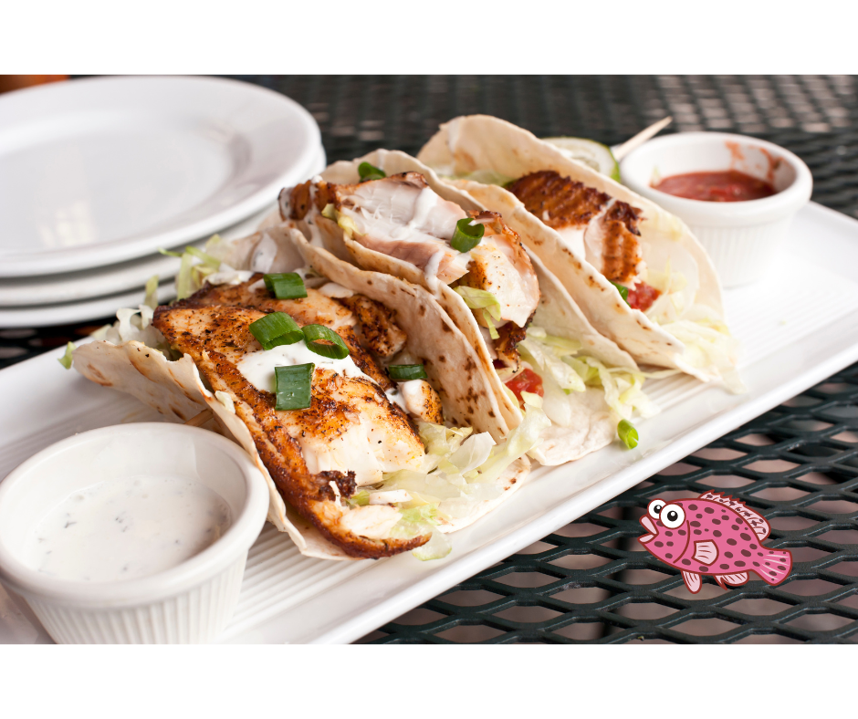 Grouper Cheeks Fish Tacos