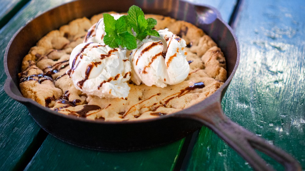 Image of Cast Iron Skillet Chocolate Chip Cookie