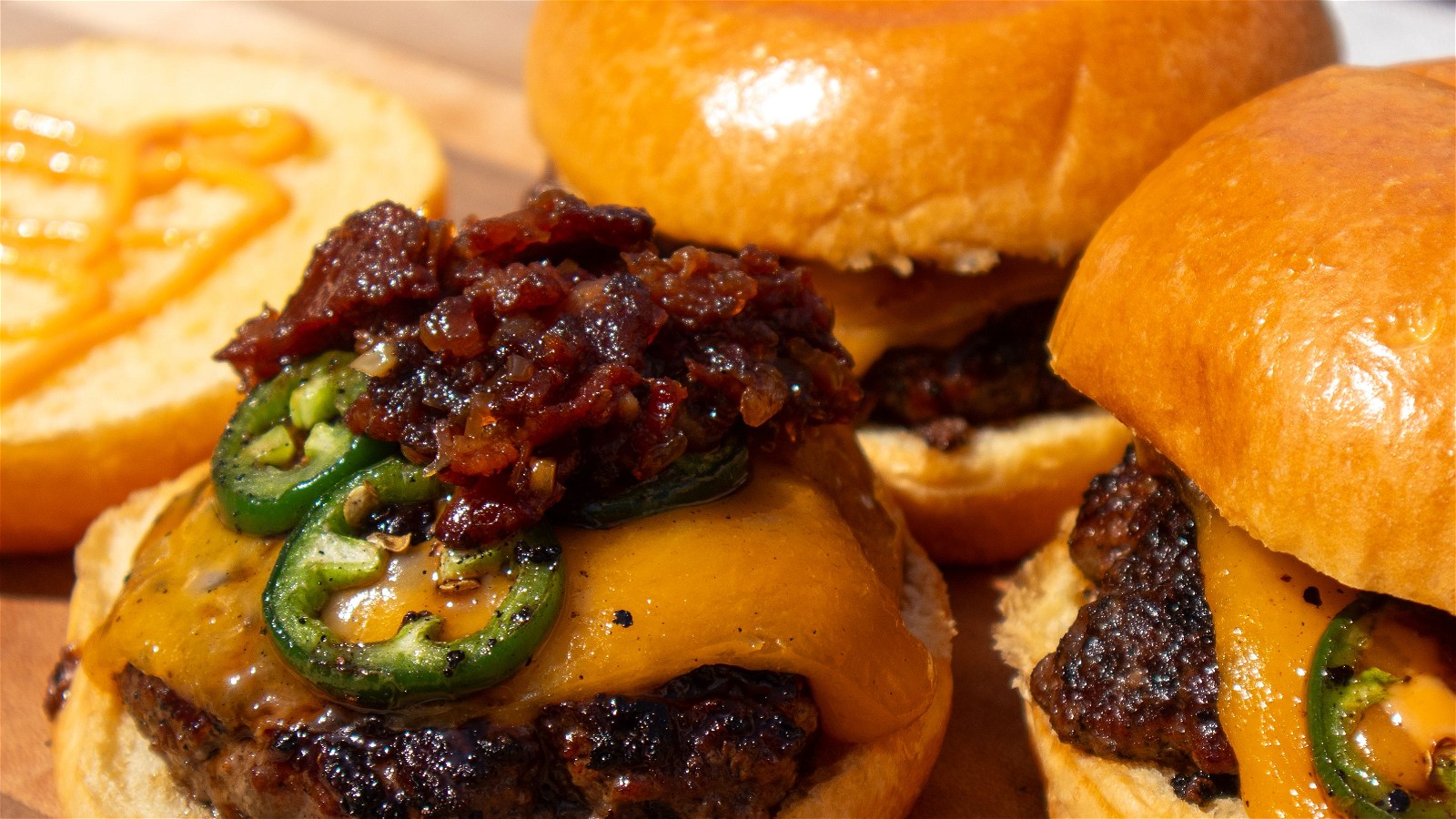 Image of Bacon Jam Smashburgers