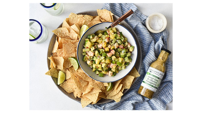 Image of Chunky Shrimp, Pineapple and Avocado Salsa